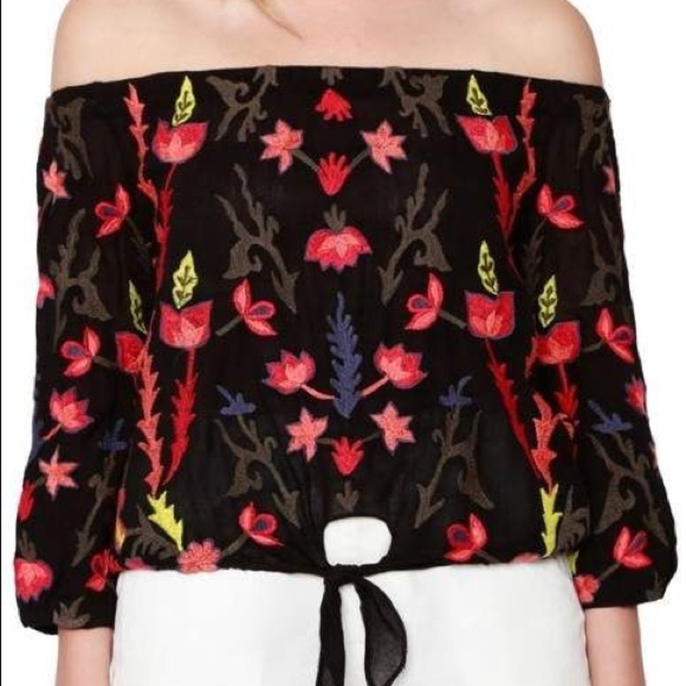 Willow & Clay Off The Shoulder Top